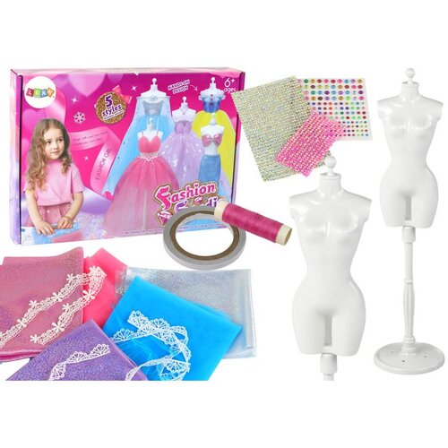 Molarem Home Kreativni set za kreiranje haljina s 2 stalka Slike
