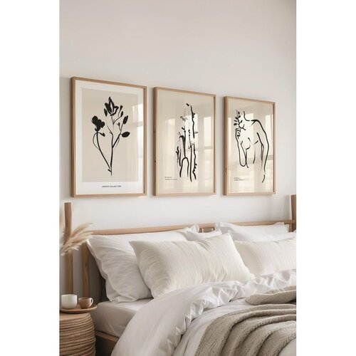 WALLXPERT Č-300609 - 3040 vi&scaron;enamenski set dekorativnih slika (3 komada) Cene
