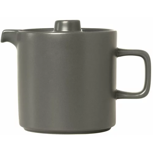 Blomus sivi keramički čajnik pilar, 1 l