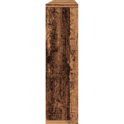  s ogledalom LED boja staro drvo 76x15x55 cm drveni Slike
