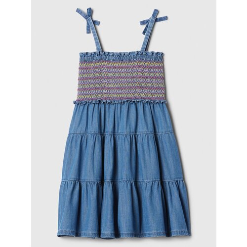 GAP Kids' denim midi dress - Girls Cene