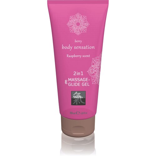 Shiatsu masažni gel in lubrikant Raspberry, 200 ml Cene
