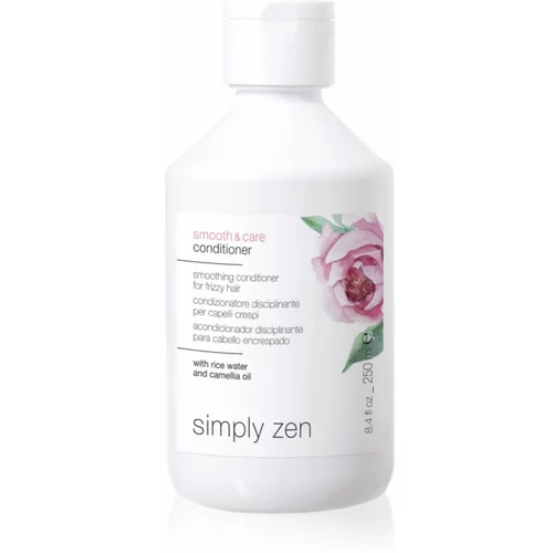 Simply Zen Smooth & Care Conditioner regenerator za zaglađivanje anti-frizzy 250 ml