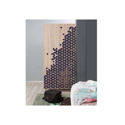 Hanah home Ormar Stil-123, 90x192x52 cm, &amp;Scaron;areni Slike
