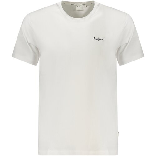 PepeJeans SHORT SLEEVE T-SHIRT MEN WHITE Slike