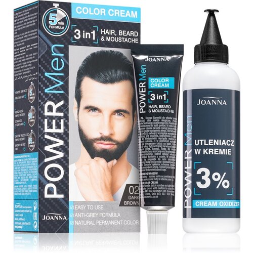 Joanna Power Men barva za lase za moške odtenek Dark Brown Cene