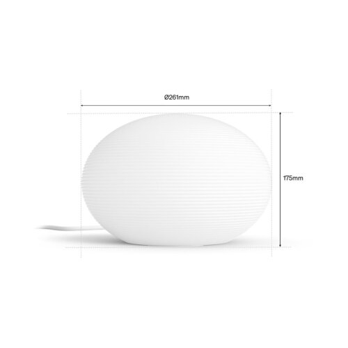 Philips LED RGB prigu&amp;scaron;iva stona lampa Hue FLOURISH WACA 1xE27/8,1W/230V Slike