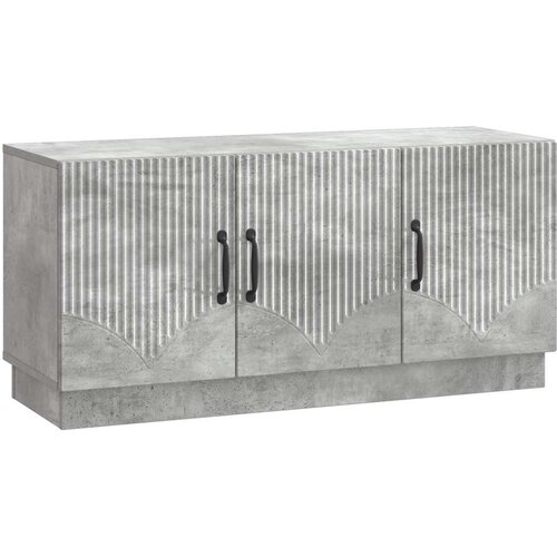 TV omarica Betonsko siva 99 x 34,5 x 47 cm Inženirski les, (5000210180) Cene