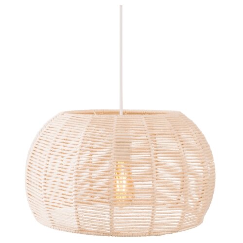  MAXLIGHT P0583 - Visilica na sajli PRASLIN 1xE27/15W/230V prečnik 39 cm bež Slike