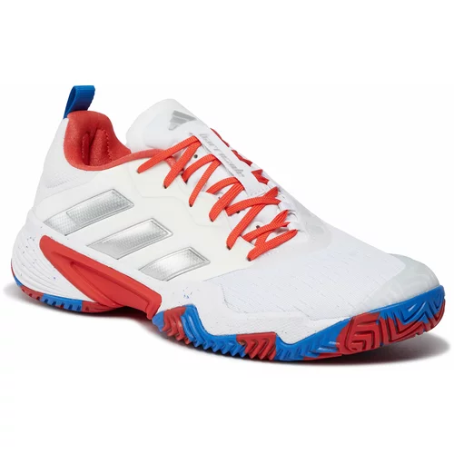 Adidas Čevlji Barricade Tennis Shoes ID1550 Ftwwht/Silvmt/Broyal