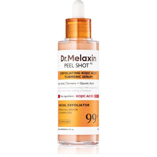 Dr. Melaxin Peel Shot Exfoliating Kojic Acid Turmeric Serum eksfolijacijski serum za piling protiv tamnih mrlja 80 ml Slike