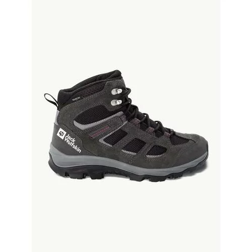 Jack Wolfskin Trekking čevlji Vojo 3 Texapore Mid W 4042472 Dark Steel / Purple