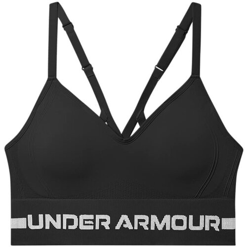 Under Armour Ženski top Seamless Low Long Bra Črna Slike