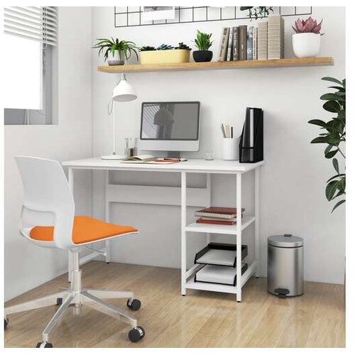  za računalo bijeli 105 x 55 x 72 cm od MDF-a i metala Cijene