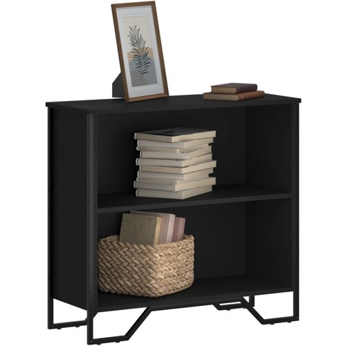 VidaXL Regal za knjige crni 80x31x74,5 cm od konstruiranog drva Slike