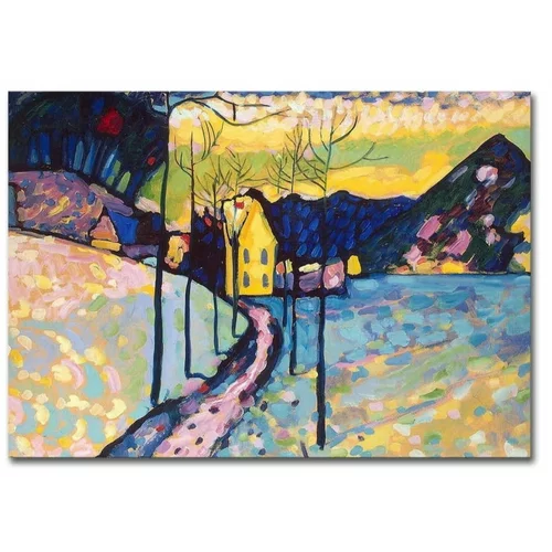 Wallity Slika reprodukcija 100x70 cm Wassily Kandinsky – Wallity