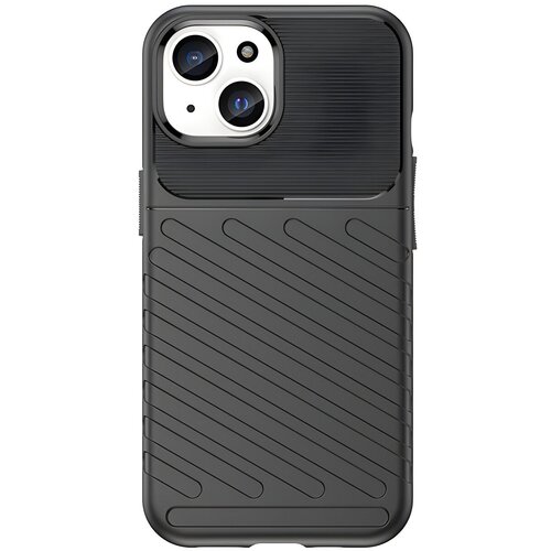  Otporna Thunder futrola za Apple iPhone 15 - Crna KP27662 Slike