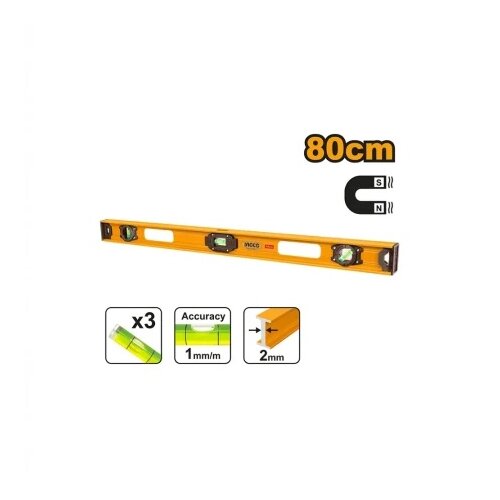 Ingco hsl28080 libela spirit 80cm magnetna super ( HSL28080 ) Cene