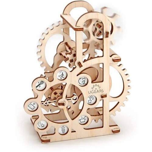 UGEARS 3D eko drvene mehaničke puzzle Dinamometar Cene