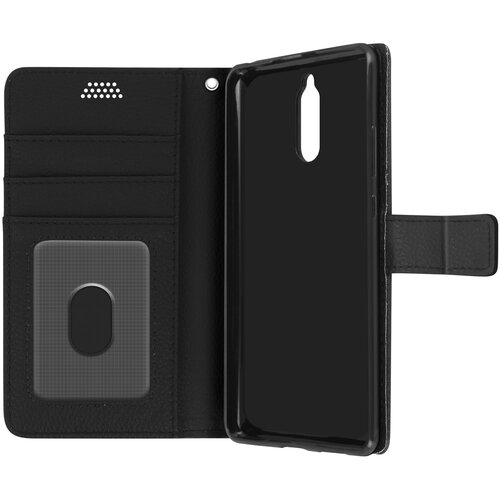 AVIZAR Preklopna torbica, tanek ovitek za Huawei Mate 10 Lite, silikonsko ohi&scaron;je &ndash; črna, (20526340) Cene