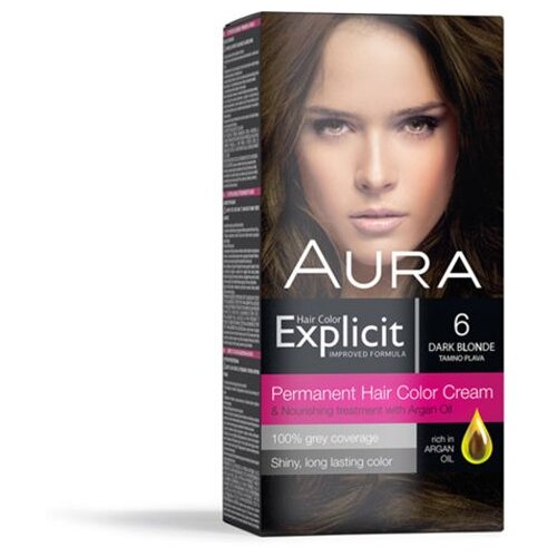 Aura EKSPLICITNA BOJA KOSE 6 NOVA tamnoplava Cijene