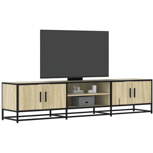 TV ormarić boja hrasta 180x35x41 cm od konstruiranog drva Cijene