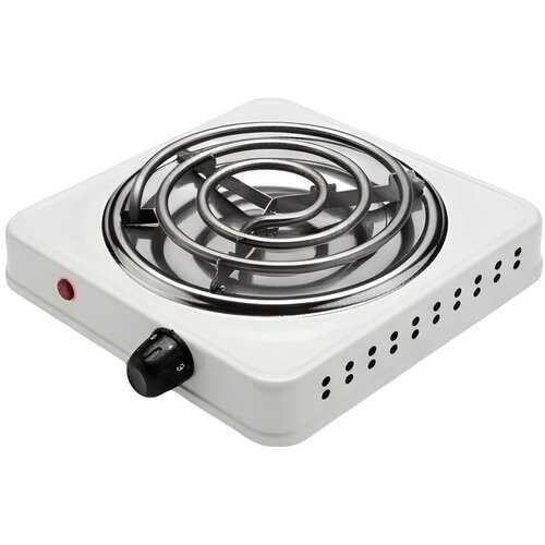 AVIZAR Prenosni električni grelnik 1000 W, grelna plo&scaron;ča 21 cm, kompakten, Bela, (5000277472) Cene