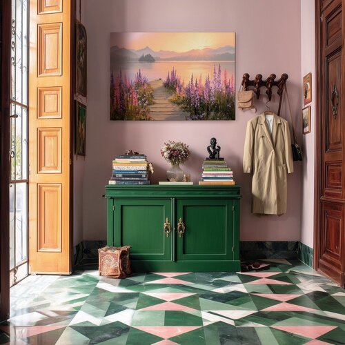 Styler Slika 113x85 cm Lupine Shore &amp;ndash; Slike