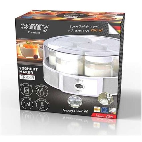 Camry Premium CR 4519 yogurt maker 1.4 L 20 W Cene