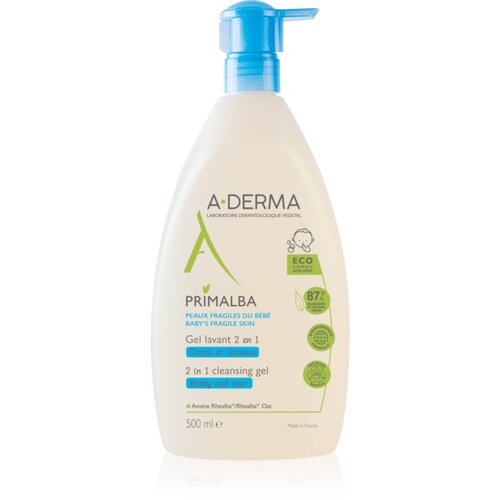 A-derma Primalba Baby gel za umivanje za telo in lase za otroke 500 ml Cene