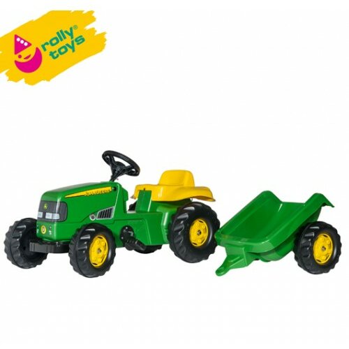 Rolly Toys traktor na pedale sa prikolicom rollykid john deere Slike