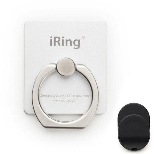 AAUXX iRing White - 3v1 ročno varovalo, stojalo in avto nosilec za telefone in tablice bel, (21313651) Slike