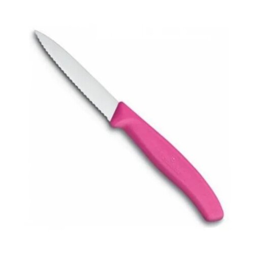  Nož victorinox kuhinjski reckasti vrh 8CM pink Slike