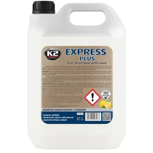 K2 šampon za pranje vozila z voskom Perfect Express Plus 1L