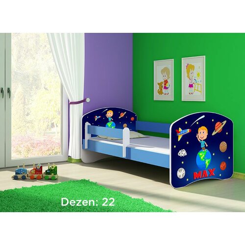 ACMA dečiji krevet ii 180x80 + dušek 6 cm BLUE22 Slike