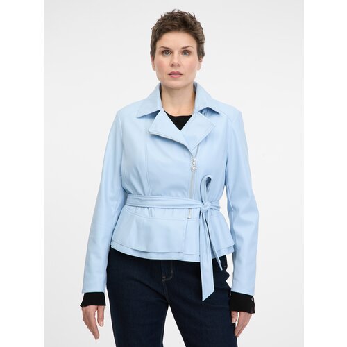 Orsay Light blue women&amp;#039;s faux leather jacket - Women&amp;#039;s Slike