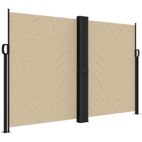  Bočna tenda na uvlačenje bež 160x1200 cm Slike