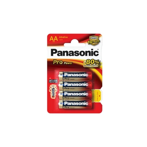 Panasonic Alkali baterije Power M LR6 4/1