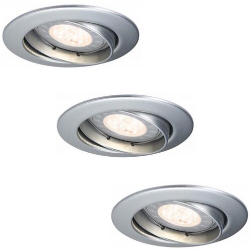 PAULMANN 92516 - Komplet 3x LED-GU10/3,5W ugradnih svetiljki za kupatilo 230V Cene