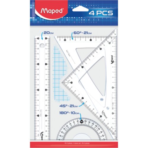 Maped geometrijski set srednji 4/1 Cijene