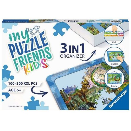 Ravensburger Organizator za dečje slagalice 3u1 plavi Cene