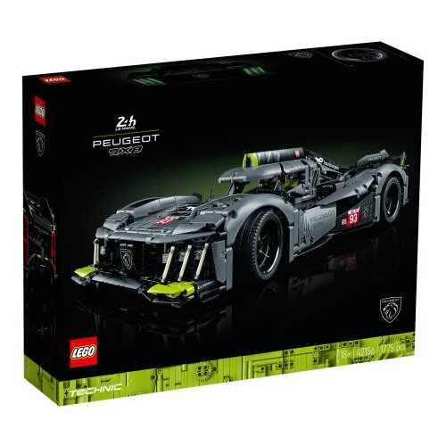 Lego Technic™ 42156 PEUGEOT 9X8 24H Le Mans Hybrid Hypercar Cene