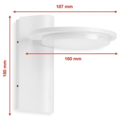 Telefunken 312406TF - spolja&amp;scaron;nja zidna LED svetiljka LED/10W/230V IP44 Slike