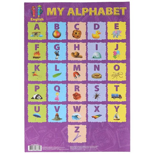 Tts Učimo slova Engleski A4 Slike