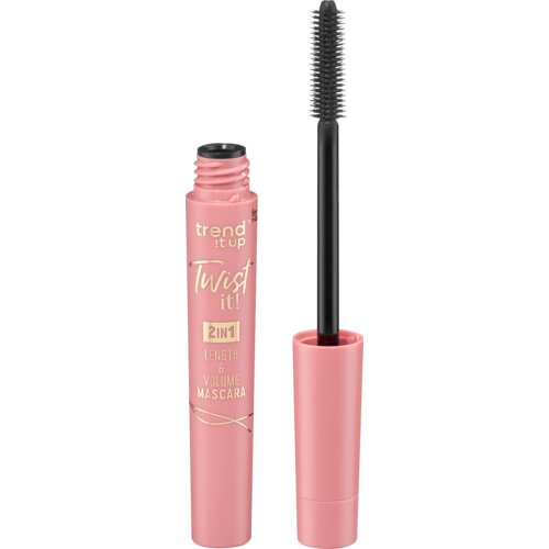 trend !t up Twist it! 2u1 maskara - Length & Volume 8 ml Cene