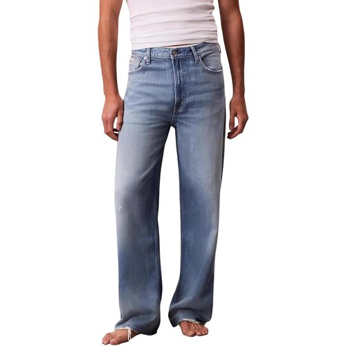 Calvin Klein Jeans Jeans straight BAGGY J LV04RC735G Modra Slike