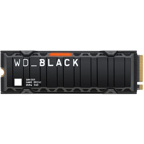 Wd 1TB SSD BLACK SN850X M.2 NVMe x4 Gen4 s hladilnikom