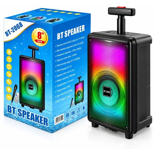  Karaoke zvučnik BT-2068 uz Bluetooth povezivanje za dom Slike