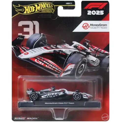 Mattel hot wheels premium: moneygram haas formula 1 tim br. 31 autić 1/64 Cijene