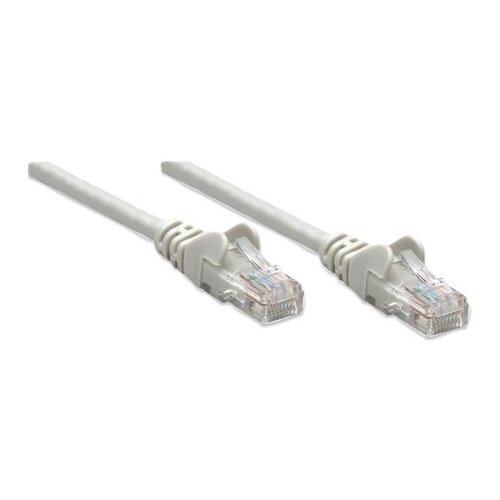 Intellinet 319867 RJ45 mrežni kabel, Patch kabel cat 5e U/UTP 7.50 m siva 1 St. Slike
